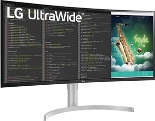 Monitors LG 35WN75C-W Līkne 35" UltraWide Quad HD cena un informācija | Monitori | 220.lv