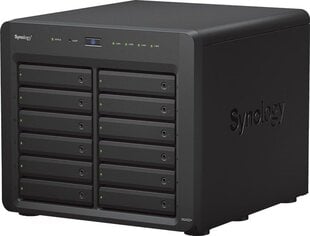 Сетевое системное хранилище данных Synology DS2422+, чёрное цена и информация | Чехлы для жёстких дисков | 220.lv