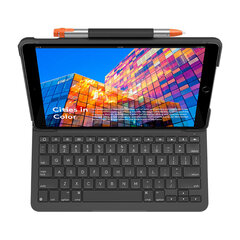 Чехол для планшета с клавиатурой Logitech 920-009487           Чёрный цена и информация | Чехлы для планшетов и электронных книг | 220.lv