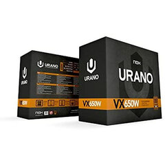 Strāvas padeve NOX Urano VX 650W cena un informācija | Barošanas bloki (PSU) | 220.lv