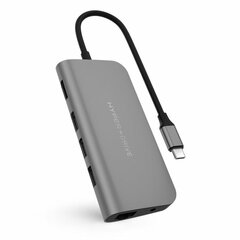 USB Centrmezgls Hyper HD30F-GRAY цена и информация | Адаптеры и USB разветвители | 220.lv