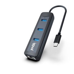 USB-разветвитель iggual IGG317884 цена и информация | Адаптеры и USB разветвители | 220.lv