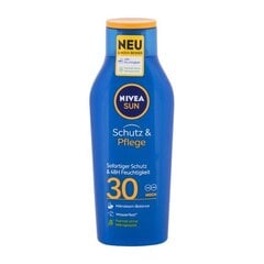 Nivea Sun Protect & Moisture Lotion SPF 30 - Sunscreen for the body 400ml цена и информация | Кремы от загара | 220.lv