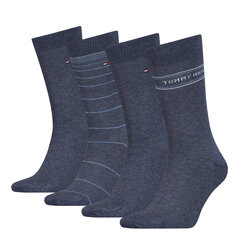 Мужские носки Tommy Hilfiger синие, 4 шт. цена и информация | Мужские носки | 220.lv
