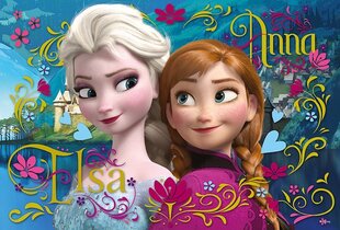 Пазл 100 Frozen, Anna & Elsa цена и информация | Пазлы | 220.lv