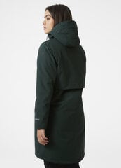 Helly Hansen sieviešu siltināta pavasara-rudens parka ASPIRE, tumši zaļa цена и информация | Женские куртки | 220.lv