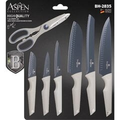 набор из 6 кухонных ножей berlinger haus bh-2835 цена и информация | Ножи и аксессуары для них | 220.lv
