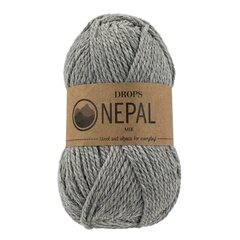 Dzija DROPS NEPAL 0501, 50 g, 75 m. cena un informācija | Adīšana | 220.lv