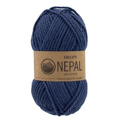 Dzija DROPS NEPAL 6790, 50 g, 75 m. cena un informācija | Adīšana | 220.lv