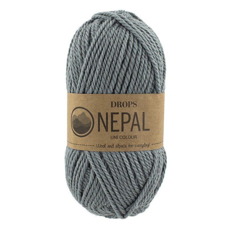 Dzija DROPS NEPAL 7139, 50 g, 75 m. cena un informācija | Adīšana | 220.lv