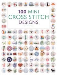 100 Mini Cross Stitch Designs цена и информация | Энциклопедии, справочники | 220.lv