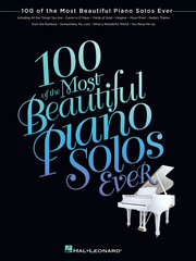 100 of the Most Beautiful Piano Solos Ever cena un informācija | Mākslas grāmatas | 220.lv