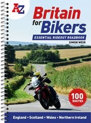 -Z Britain for Bikers: 100 Scenic Routes Around the Uk цена и информация | Путеводители, путешествия | 220.lv