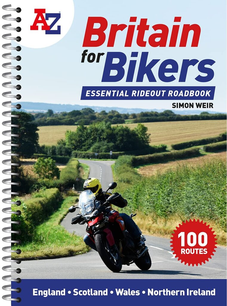 -Z Britain for Bikers: 100 Scenic Routes Around the Uk cena un informācija | Ceļojumu apraksti, ceļveži | 220.lv