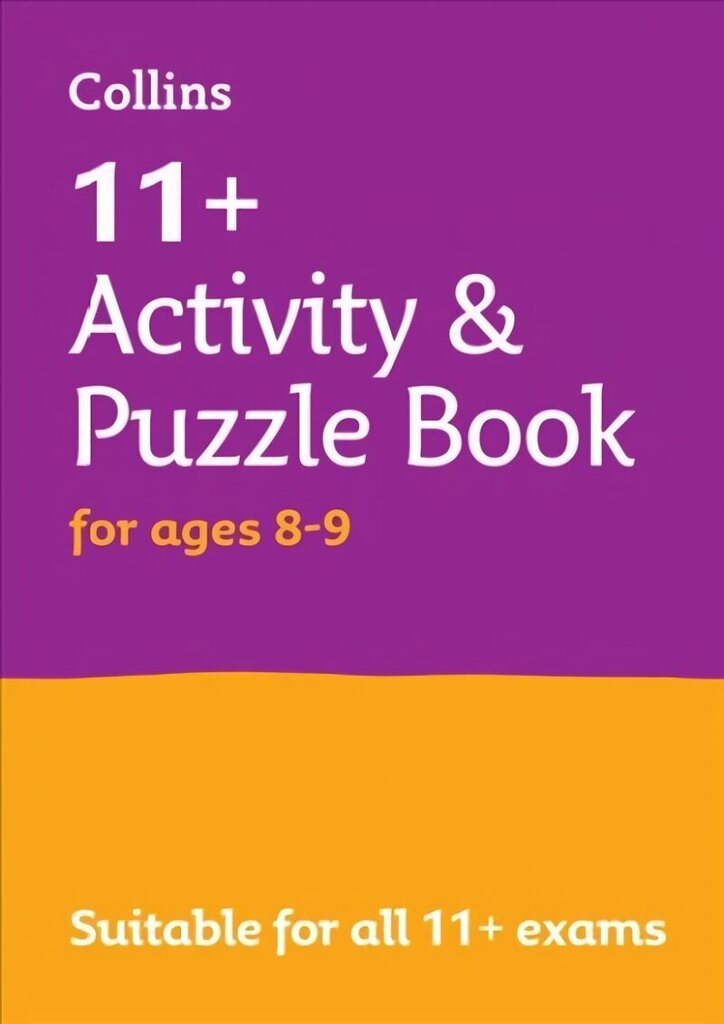 11plus Activity and Puzzle Book for ages 8-9: For the Gl Assessment and Cem Tests cena un informācija | Grāmatas pusaudžiem un jauniešiem | 220.lv