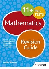 11plus Maths Revision Guide: For 11plus, pre-test and independent school exams including CEM, GL and ISEB 2nd Revised edition cena un informācija | Grāmatas pusaudžiem un jauniešiem | 220.lv