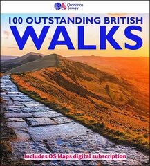 100 Outstanding British walks 2018 цена и информация | Книги о питании и здоровом образе жизни | 220.lv
