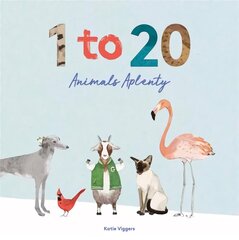 1 to 20 Animals Aplenty cena un informācija | Grāmatas mazuļiem | 220.lv