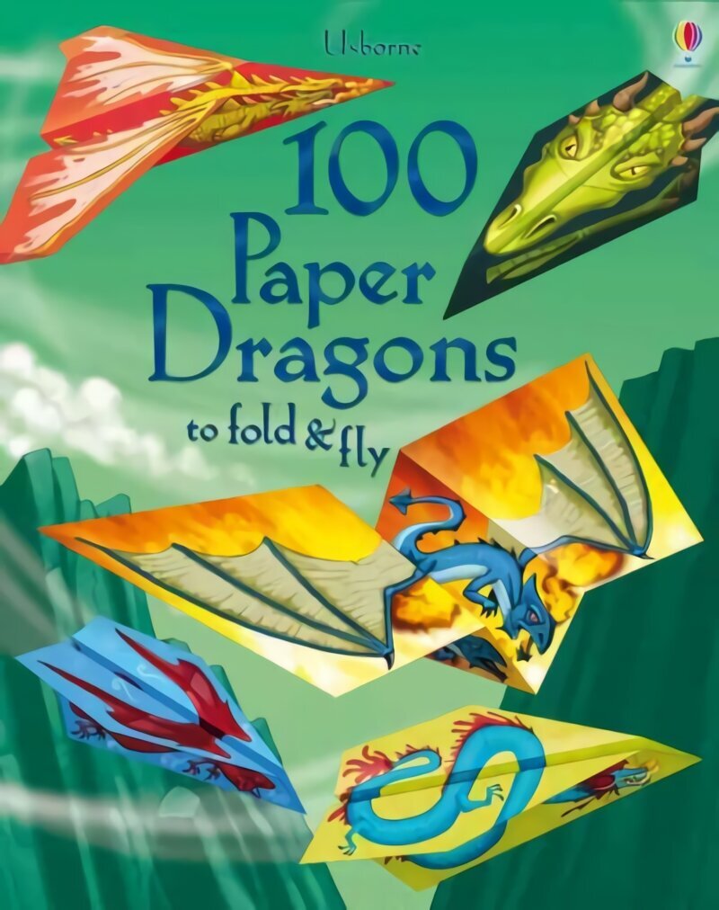 100 Paper Dragons to fold and fly cena un informācija | Grāmatas mazuļiem | 220.lv