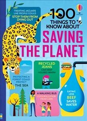 100 Things to Know About Saving the Planet цена и информация | Книги для подростков и молодежи | 220.lv