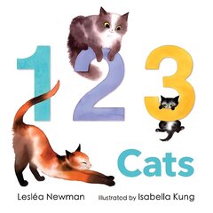 123 Cats: A Cat Counting Book цена и информация | Книги для малышей | 220.lv