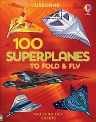 100 Superplanes to Fold and Fly cena un informācija | Grāmatas mazuļiem | 220.lv