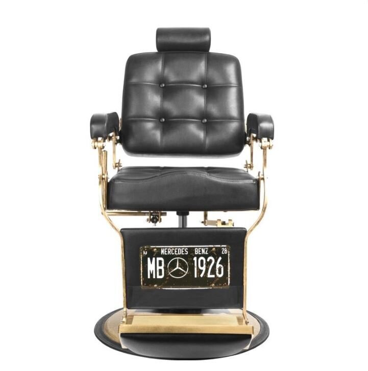 Profesionāls friziera krēsls Gabbiano Boss, melns cena un informācija | Mēbeles skaistumkopšanas saloniem | 220.lv