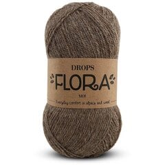 Пряжа Drops Flora 08, 50 g, 210 m цена и информация | Принадлежности для вязания | 220.lv