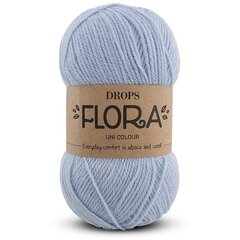Пряжа Drops Flora 14, 50 g, 210 m цена и информация | Принадлежности для вязания | 220.lv