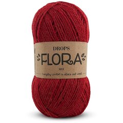 Пряжа Drops Flora 18, 50 g, 210 m цена и информация | Принадлежности для вязания | 220.lv