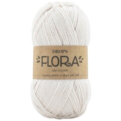 Пряжа Drops Flora 22, 50 g, 210 m цена и информация | Принадлежности для вязания | 220.lv