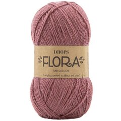 Пряжа Drops Flora 24, 50 g, 210 m цена и информация | Принадлежности для вязания | 220.lv