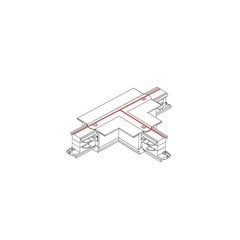 Т-образный разъем Nowodvorski CTLS 1 BLK (TL1) 8248 цена и информация | Монтируемые светильники, светодиодные панели | 220.lv