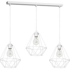 Piekaramā lampa Milagro BASKET WHITE 3xE27 cena un informācija | Lustras | 220.lv