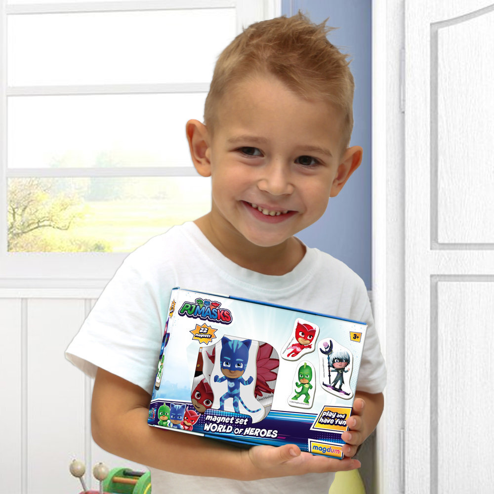 Magnētu komplekts - Pj Masks цена и информация | Attīstošās rotaļlietas | 220.lv