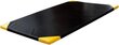 Vingrošanas matracis Marbo Sport 15110, 200x120 cm, dzeltens/melns cena un informācija | Vingrošanas paklāji | 220.lv