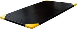 Vingrošanas matracis Marbo Sport 15114, 200x120x5 cm, melns/dzeltens cena un informācija | Vingrošanas paklāji | 220.lv