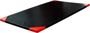 Vingrošanas matracis Marbo Sport 15115, 200x120x5 cm, melns/sarkans cena un informācija | Vingrošanas paklāji | 220.lv