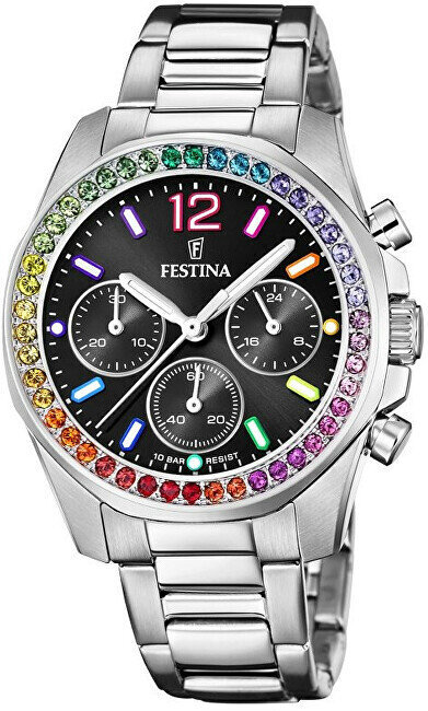 Festina Boyfriend Rainbow 20606/3 cena un informācija | Sieviešu pulksteņi | 220.lv