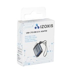Адаптер USB-C-USB 3.0is Izoxis цена и информация | Адаптеры и USB разветвители | 220.lv