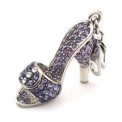 Sieviešu piekariņš Glamour GS1-19 (4 cm) Violets (4 cm) cena un informācija | Kaklarotas | 220.lv