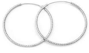 Роскошные круглые серебряные серьги Beneto AGUC787 цена и информация | Серьги | 220.lv