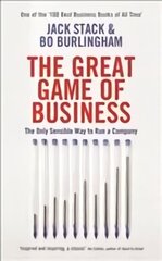 Great Game of Business: The Only Sensible Way to Run a Company Main cena un informācija | Ekonomikas grāmatas | 220.lv