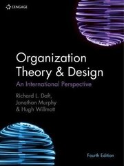Organization Theory & Design: An International Perspective 4th edition цена и информация | Книги по экономике | 220.lv