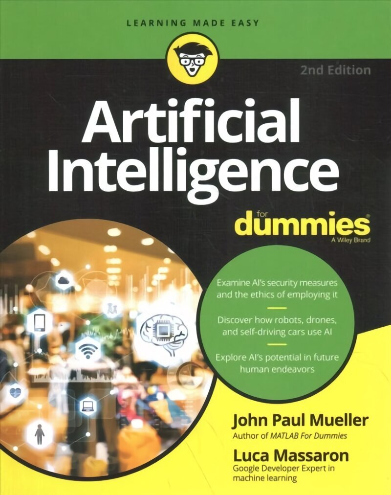 Artificial Intelligence For Dummies 2nd Edition цена и информация | Ekonomikas grāmatas | 220.lv