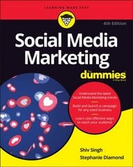 Social Media Marketing For Dummies 4th Edition cena un informācija | Ekonomikas grāmatas | 220.lv