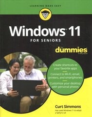 Windows 11 For Seniors For Dummies цена и информация | Книги по экономике | 220.lv