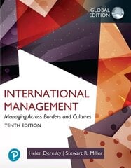 International Management: Managing Across Borders and Cultures,Text and Cases, Global Edition 10th edition цена и информация | Книги по экономике | 220.lv