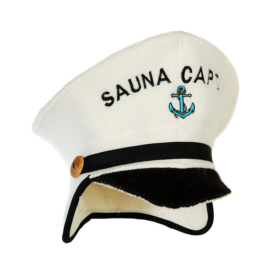 Pirts cepure "Sauna Captain" 100% vilna цена и информация | Pirts lietas | 220.lv