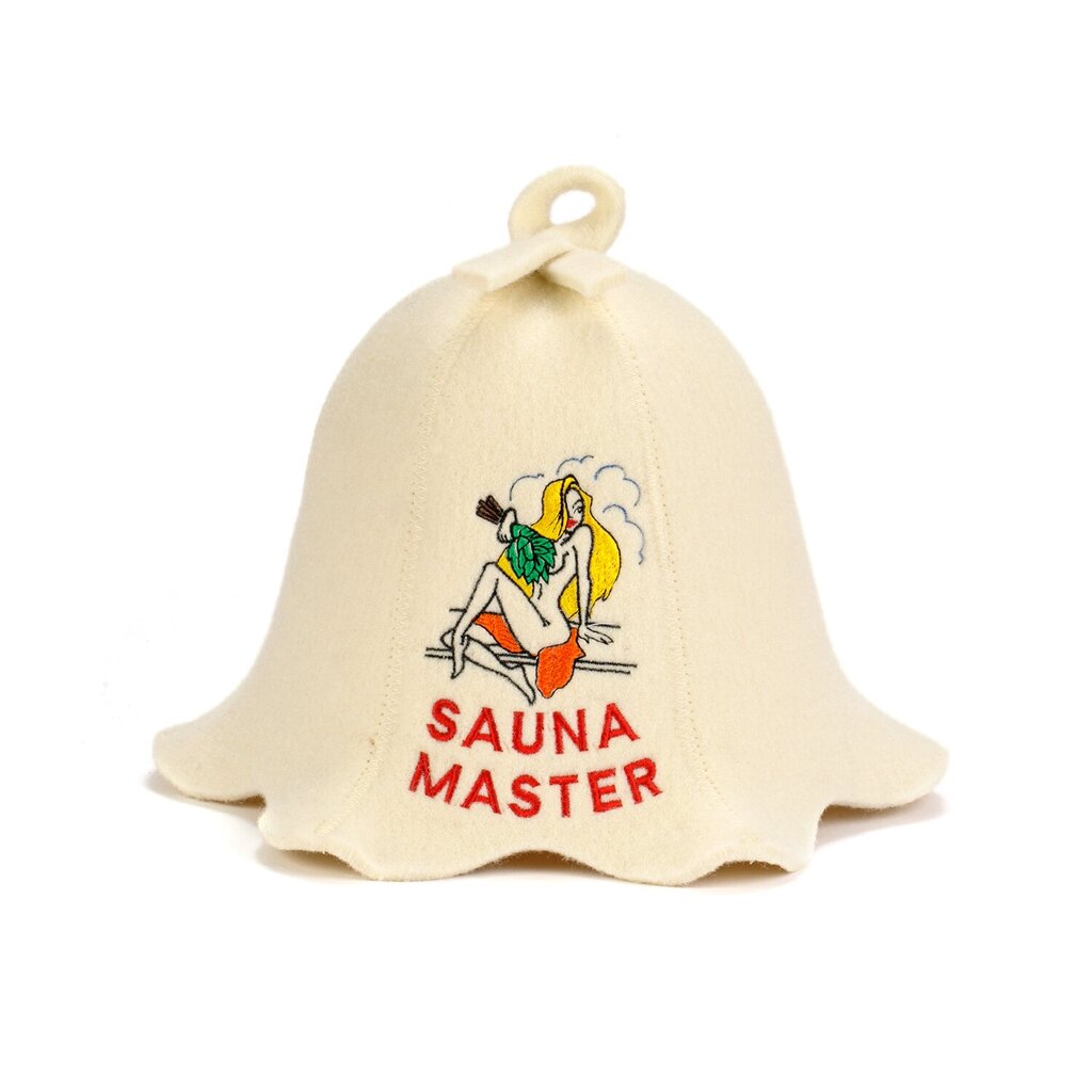 Pirts cepure "Sauna Master" 100% vilna cena un informācija | Pirts lietas | 220.lv